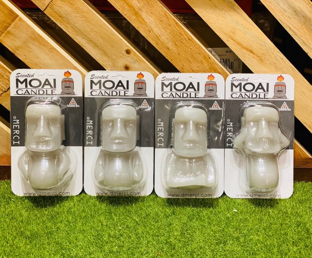 Moai Emoji Greeting Cards for Sale