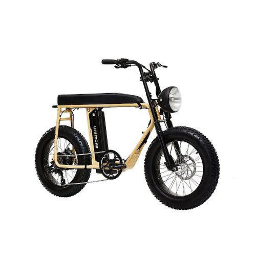 SEic單車工廠 【SEic】復古Unimoke城市電動輔助自行車 慵懶沙漠黃
