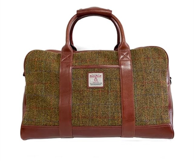 Harris tweed travel cheap bag