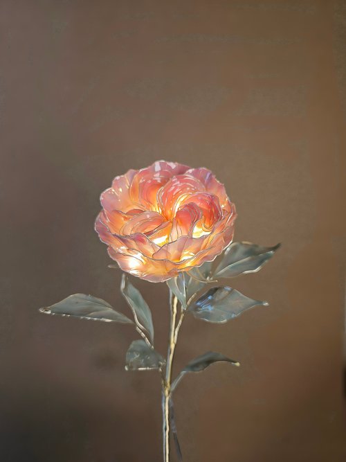 誕生花ライト】9月・イングリッシュローズ - ショップ Bettina and