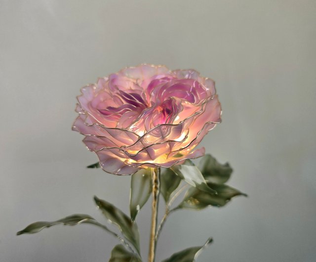 誕生花ライト】9月・イングリッシュローズ - ショップ Bettina and