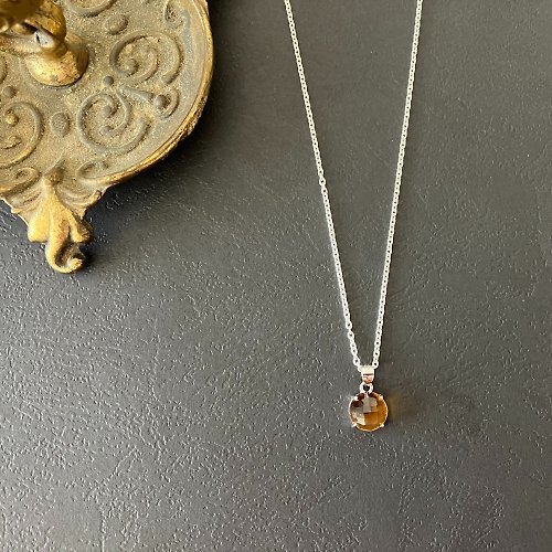 jewelry MARINA シトリン silver ネックレス #8 candy