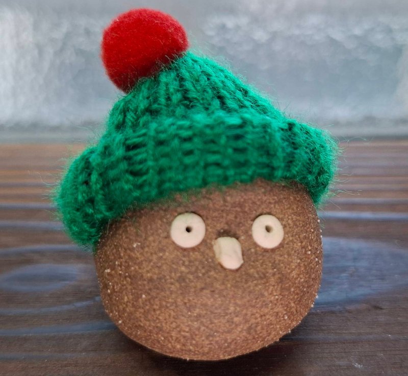 陶偶獨美系列- 33 號 療癒系手作陶偶文創 - 公仔/玩偶 - 陶 