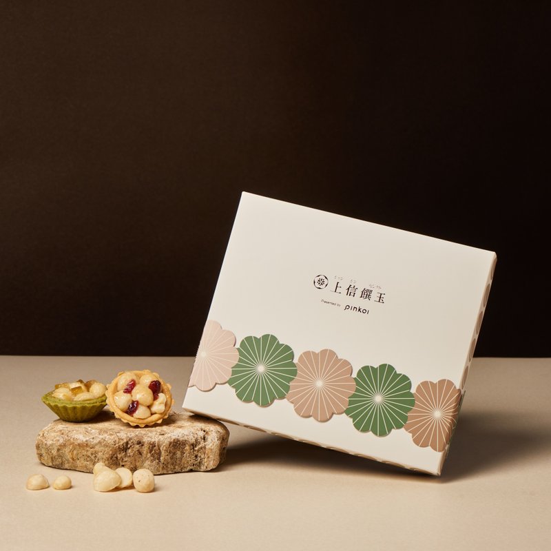 【上信饌玉 x Pinkoi】豆塔雙拼禮盒 日本限定版 - 零食/點心 - 其他材質 咖啡色