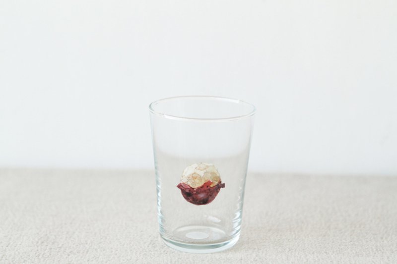 【+t企劃】水果玻璃杯-葡萄半顆 - 玻璃杯 - 玻璃 透明