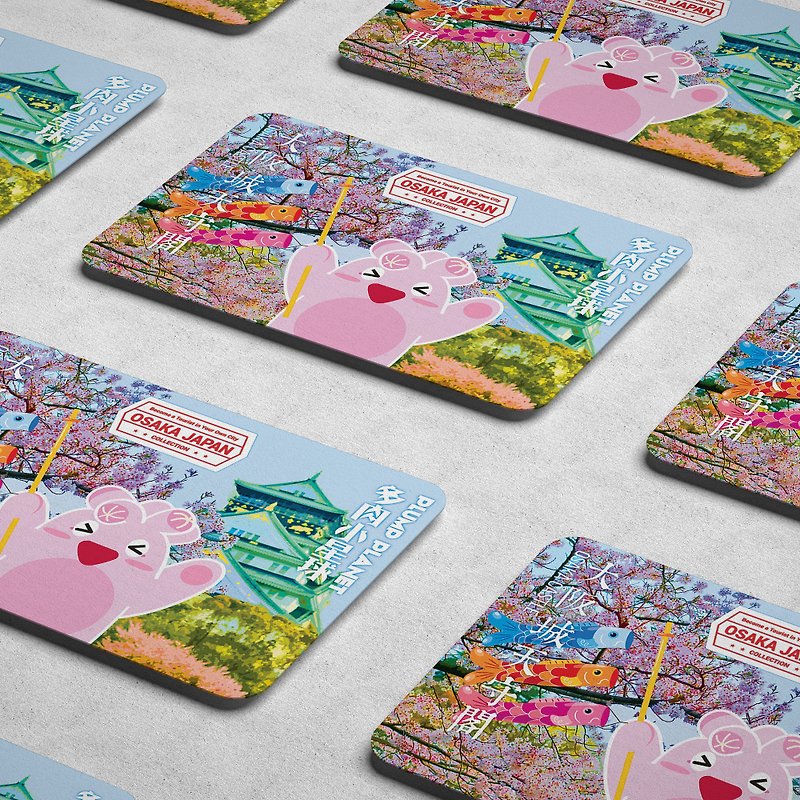 【Plump Planet Friends】Postcard | Hong Kong Old Building - Stickers - Waterproof Material Multicolor
