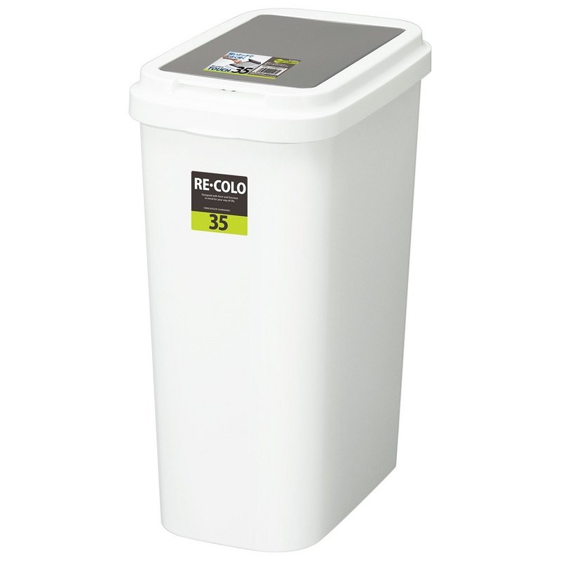日本TONBO RE.CORO系列單手按壓式垃圾桶35L - 垃圾桶 - 塑膠 