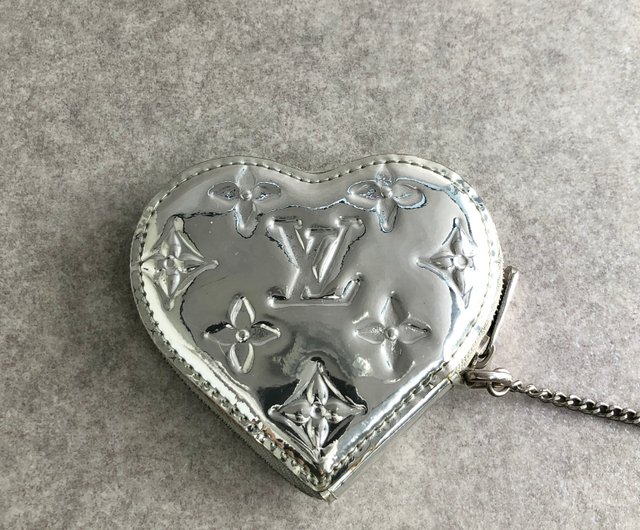 Louis Vuitton　ヴィトン　ミロワール　ケース　ハート　ゴールド 希少】限定品 ルイヴィトン ミロワール コインケース ハート型