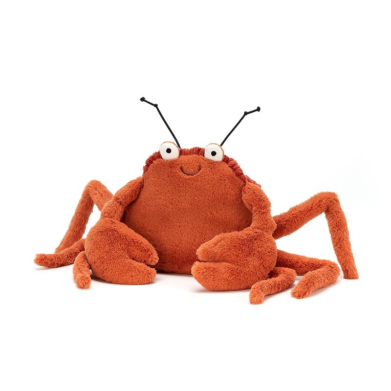 Jellycat Crispin Crab - Stuffed Dolls & Figurines - Polyester Red