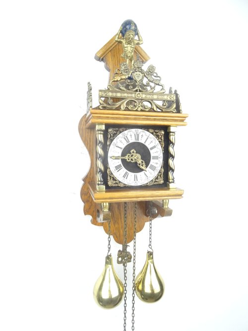 掛け時計　オランダ　Warmink社　ザーンセ時計　アンティーク 掛け時計 オランダ Warmink社 ザーンセ時計 アンティーク 掛け時計