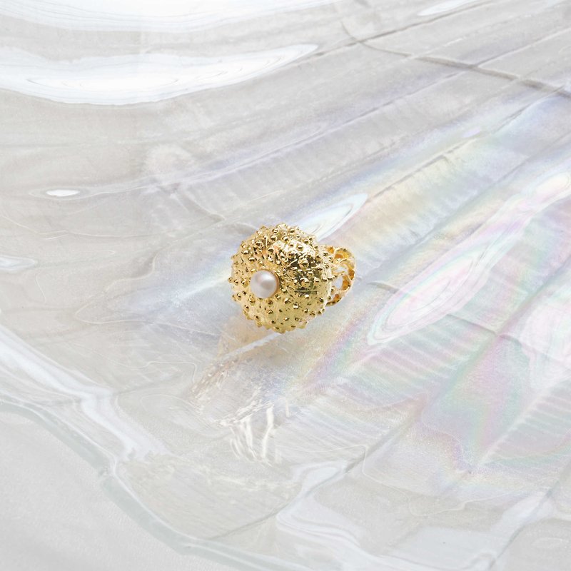Sea urchin ring - General Rings - Copper & Brass 