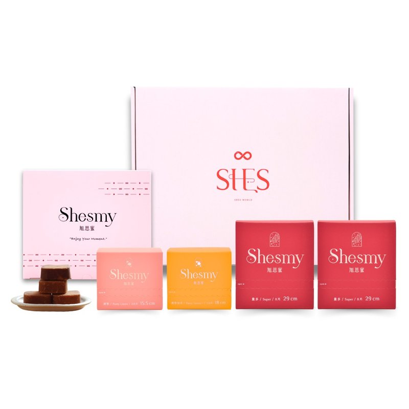 【黑糖禮盒】Shesmy旭思蜜香氛款黑糖禮盒 | 貼心送禮首選 - 蜂蜜/黑糖 - 紙 多色