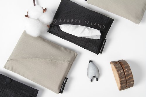 BREEZI ISLAND  都會機能服飾 防潑水兩用袖珍面紙套