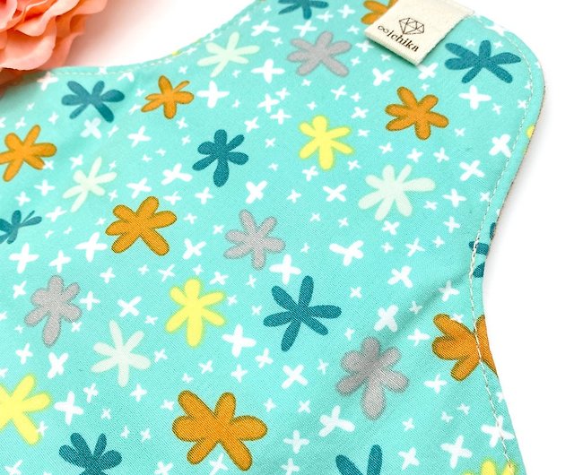生理用布ナプキン Large Size オーガニックコットンを使用した可愛い布ナプキン 可愛い花柄 月経 生理痛 ショップ 布ナプキンのお店 Ichika 生理用品 Pinkoi