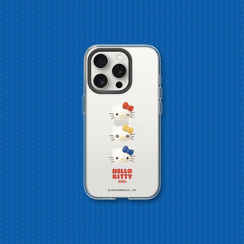 犀牛盾RHINOSHIELD Clear透明手機殼∣Hello Kitty/50週年限定-Besties for iPhone