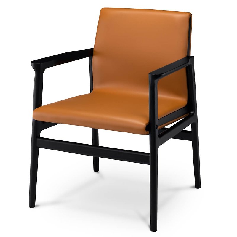 【WIA I want to live at home】 Yuan Jing chair - Chairs & Sofas - Wood Orange