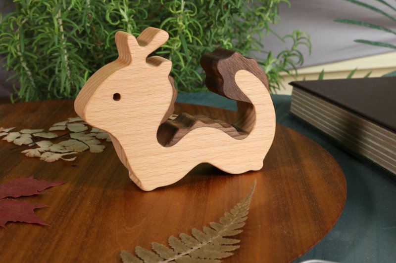 療癒系木偶 x 心癒夥伴 - 龍 - 公仔/玩偶 - 木頭 白色