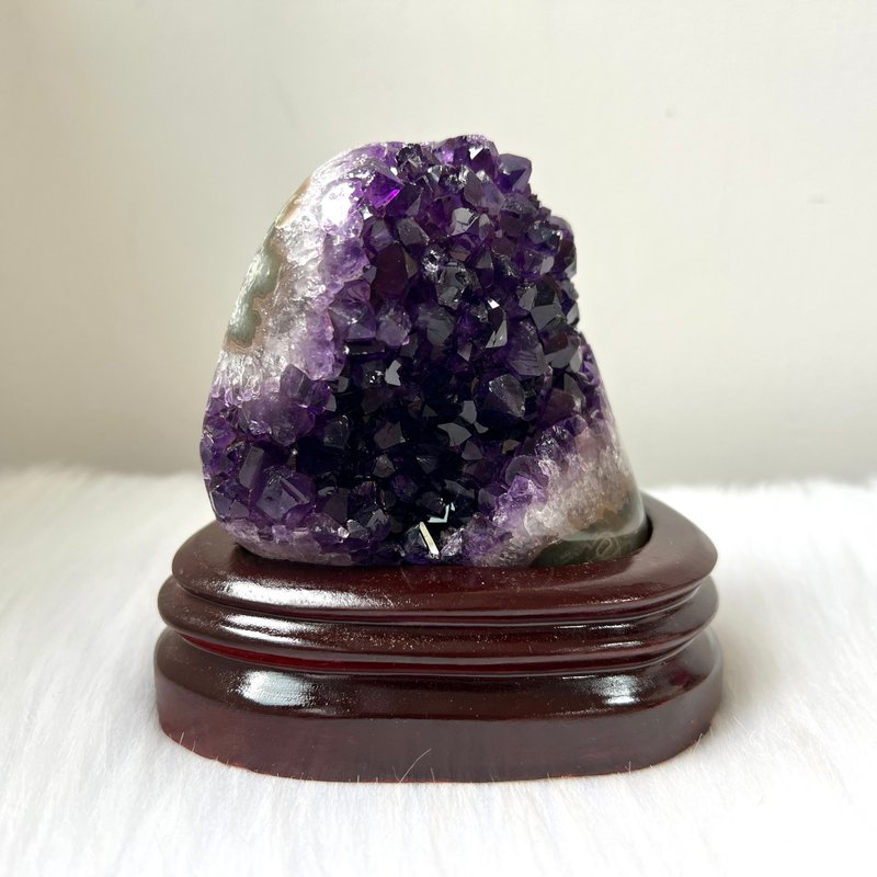 烏拉圭紫晶簇連訂造底座 | 水晶 | 水晶簇 | 水晶擺件 - 擺飾/家飾品 - 水晶 紫色