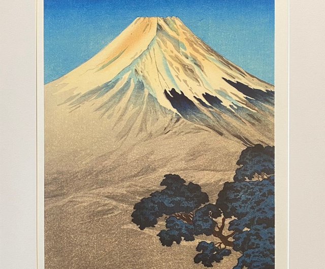 当店では、土屋三井氏の浮世絵を独自に版画制作しています - 富士山の