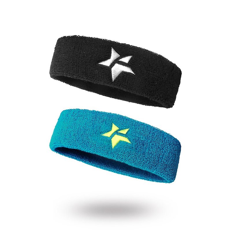 Fun Sport 星星向榮 彈性運動頭帶-2入/髮帶/止汗帶 - 運動配件 - 其他材質 