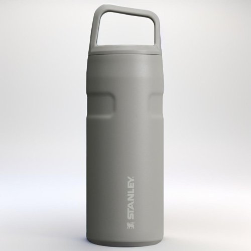 STANLEY 臺灣總代理 STANLEY 輕重力系列 IceFlow Aerolight 隨行瓶 0.47L / 太空灰