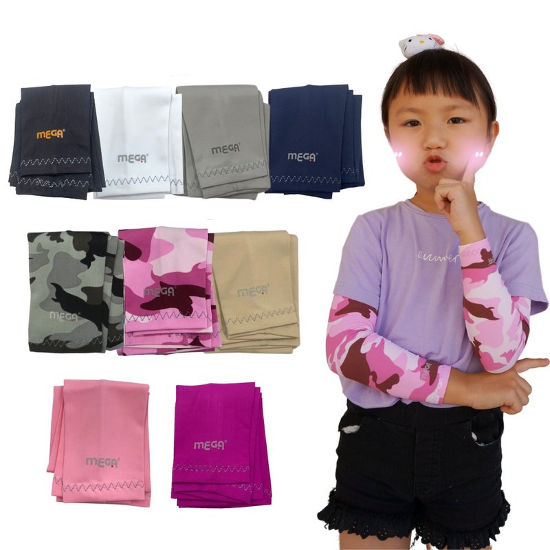 Kids Sun Protection Arm Covers, UPF 50 Arm Cover Golf sleeve for kids - Other - Other Materials Multicolor