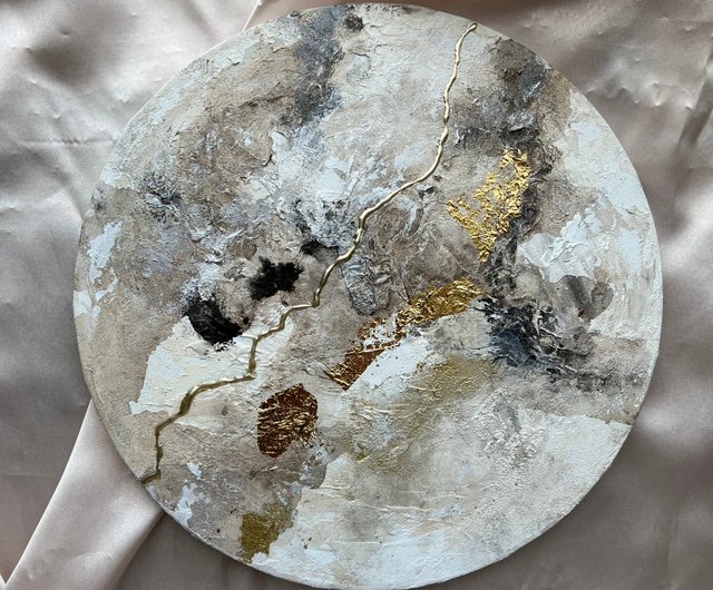 アート　絵画　インテリア海外　抽象画　モダン　ホテル　ギフト　アクリル画　丸 アート 絵画 インテリア海外 抽象画 モダン ホテル ギフト アクリル画