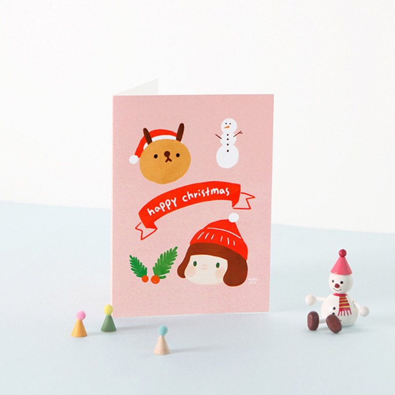 Jane Series Christmas Cards 05.Jane & Chi Chi - การ์ด/โปสการ์ด - กระดาษ 