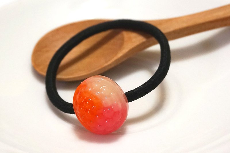 Spring fresh candy hair ring | Simulation food hair ring gift - เครื่องประดับผม - พลาสติก หลากหลายสี
