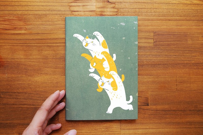 Wooah Surprise Notebook - สมุดบันทึก/สมุดปฏิทิน - กระดาษ สีเทา