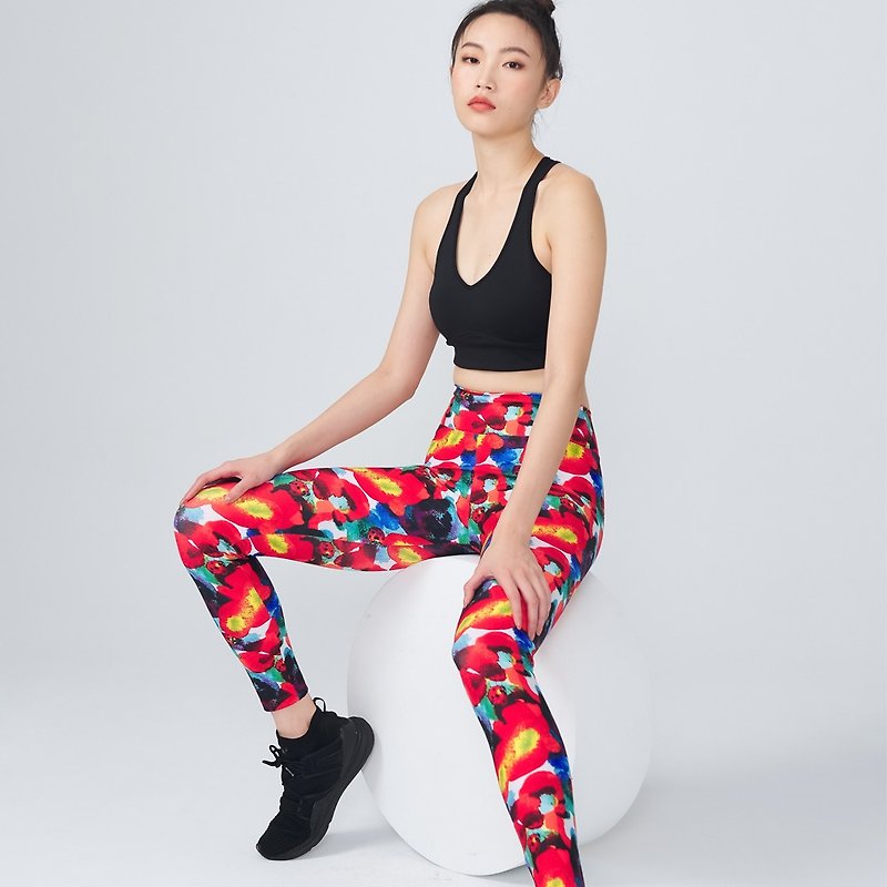 MIRACLE 默瑞格│ Yoga pants ecological art Art of Life - Women's Sportswear Bottoms - Polyester 