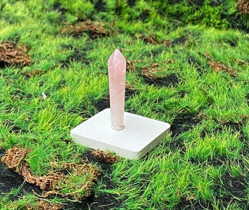 Rainbow Crystal 帶彩粉晶能量柱 水晶柱 旺姻緣 旺人緣 快速出貨 辦公室風水小物