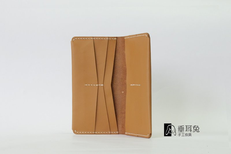 DIY material package/finished product 8 card slots 2 large bill slots 1 mobile phone slot long clip [customized gift] - Leather Goods - Genuine Leather 