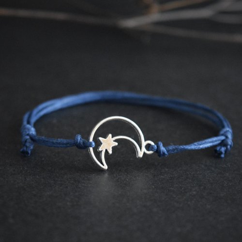 Moon on sale ankle bracelet