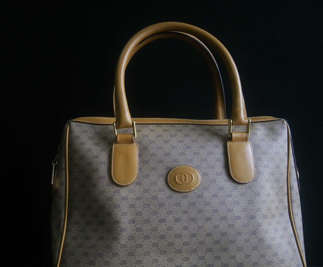 OLD-TIME] Early second-hand old bags Italian-made GUCCI Boston bag - Shop  OLD-TIME Vintage & Classic & Deco Handbags & Totes - Pinkoi