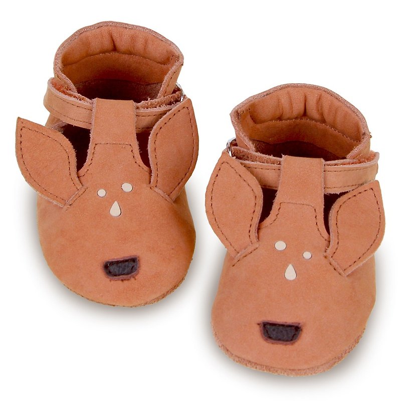 Donsje animal modeling sandals (SS18) Fawn 0629-ST005-NL114 - รองเท้าเด็ก - หนังแท้ 