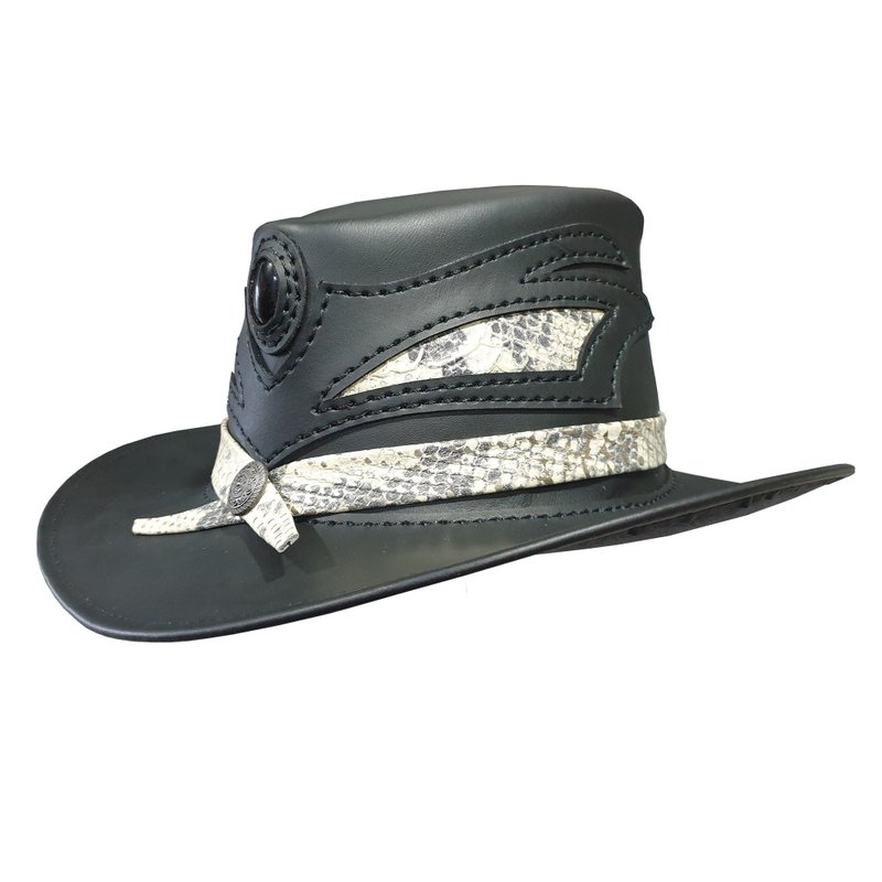 The Storm 2 Cowboy Leather Hat - 帽子 - 真皮 