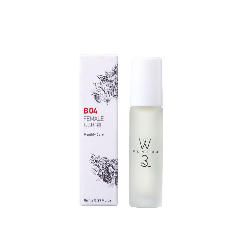 精油棒-B04月月和諧 - 香氛/精油/擴香 - 玻璃 白色