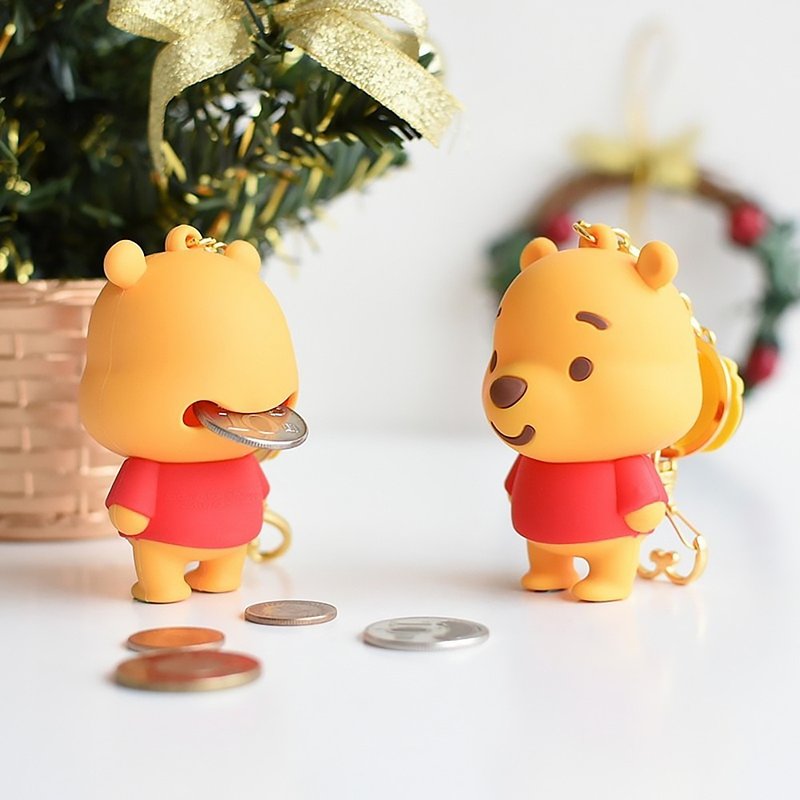 Disney Disney 3D Silicone Pooh Coin Purse Charm Coin Purse Winnie the Pooh Small Purse - Coin Purses - Silicone Orange