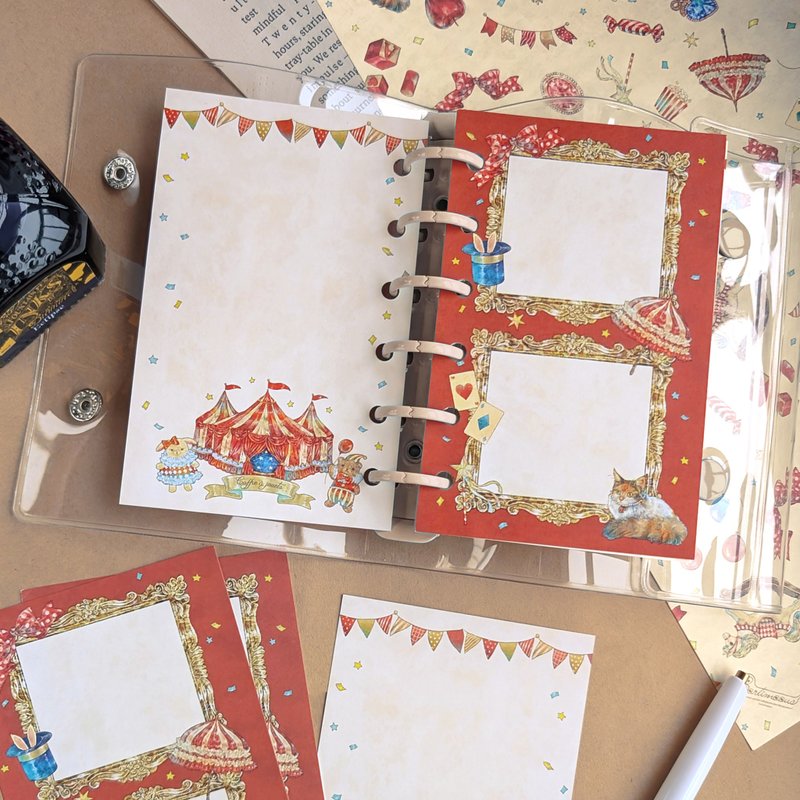 【新款】Mini 6 手帳內頁 玩具寶盒 (Coffre à jouets) - 筆記簿/手帳 - 紙 