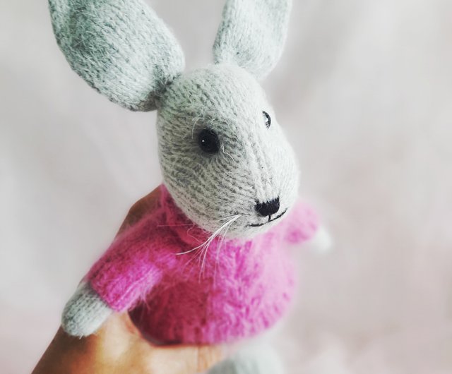 バニーうさぎのおもちゃ手作りかぎ針編みのぬいぐるみ子供向けギフト ショップ Konkovochka 知育玩具 ぬいぐるみ Pinkoi