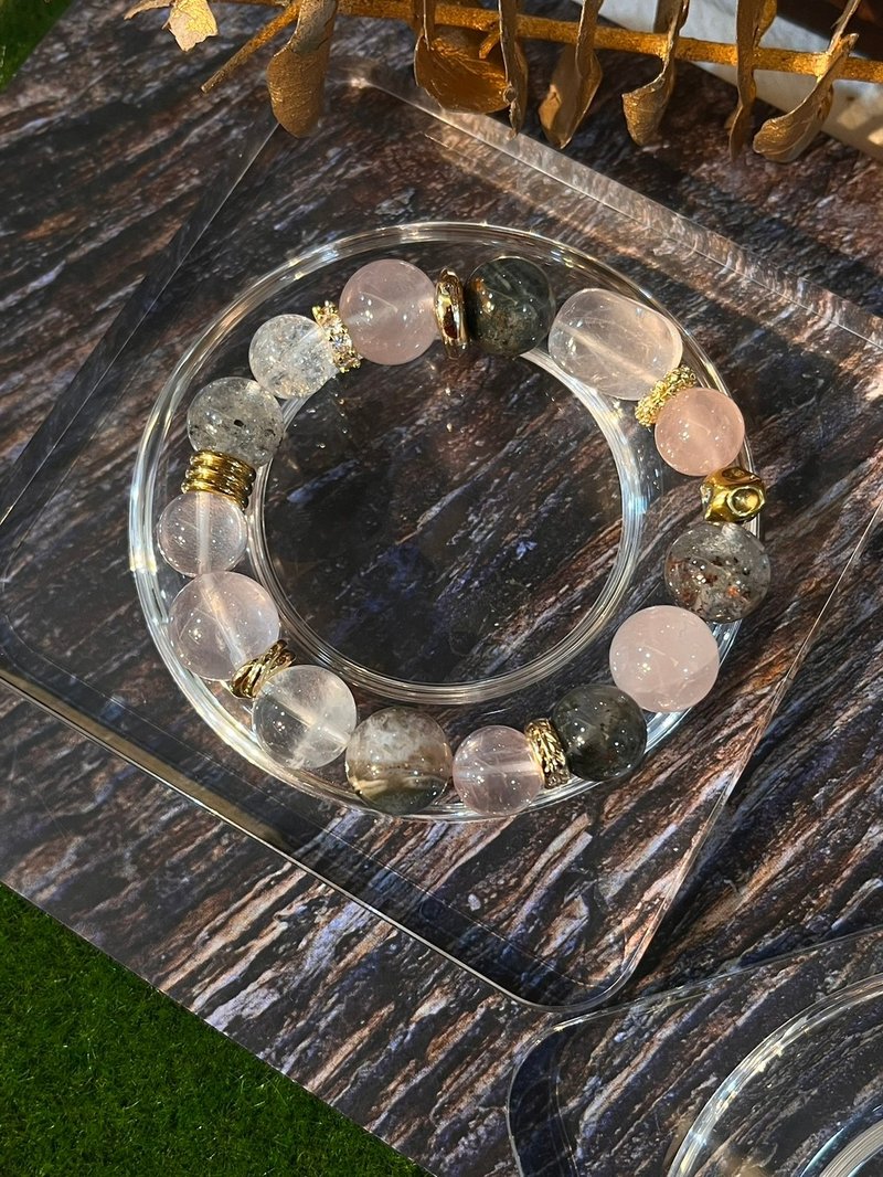 Custom Crystal Gemstone Bracelet | Gentle Abundance Energy Crystal Bracelet - Bracelets - Crystal 