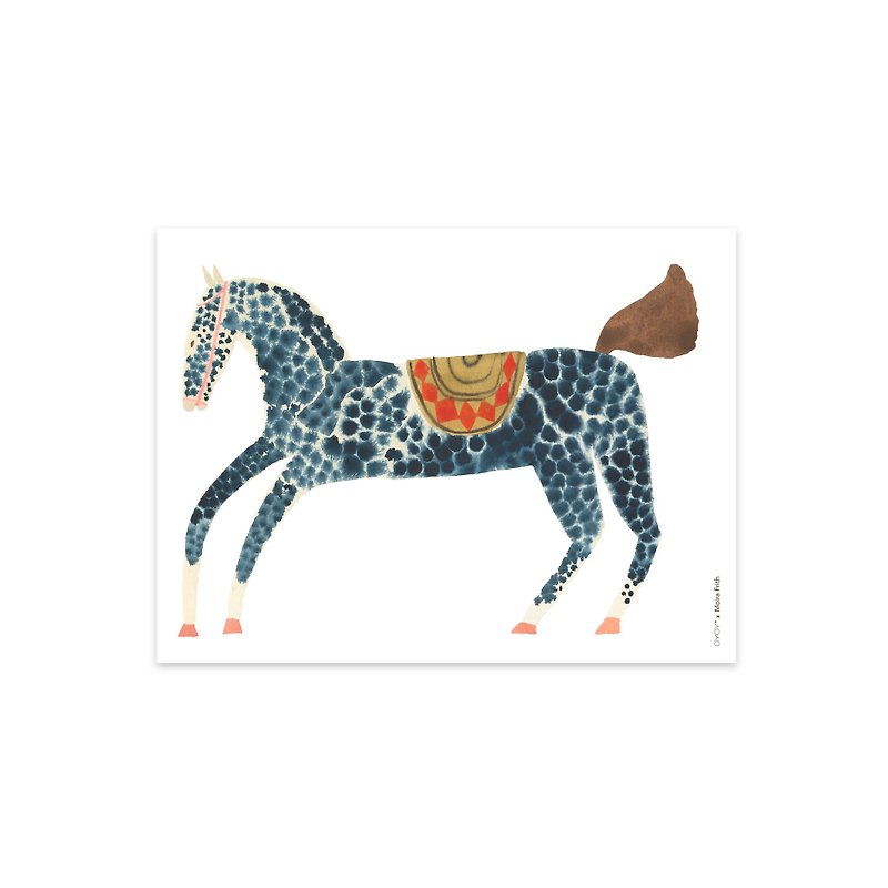 Hand-painted style poster / waveli pony - โปสเตอร์ - กระดาษ หลากหลายสี