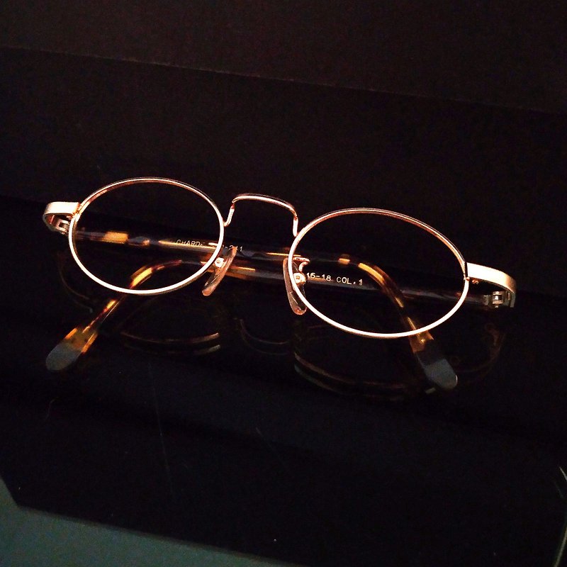 Monroe Optical Shop / 90's Antique Eyeglass Frame M05 vintage - กรอบแว่นตา - เครื่องประดับ 