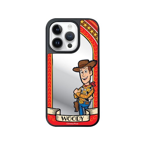 i-Smart i-Smart-迪士尼鏡面手機殼-iPhone15系列-胡迪 Woody