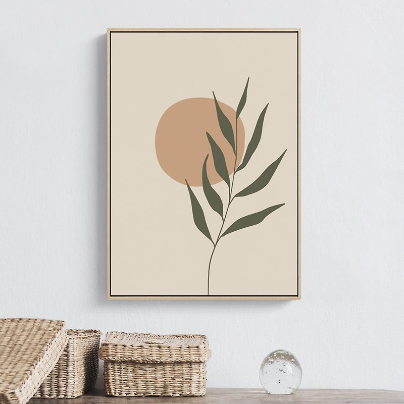 Geometry • Sunrise crops-Art printing, geometric art, minimalism, abstract - Posters - Cotton & Hemp Multicolor