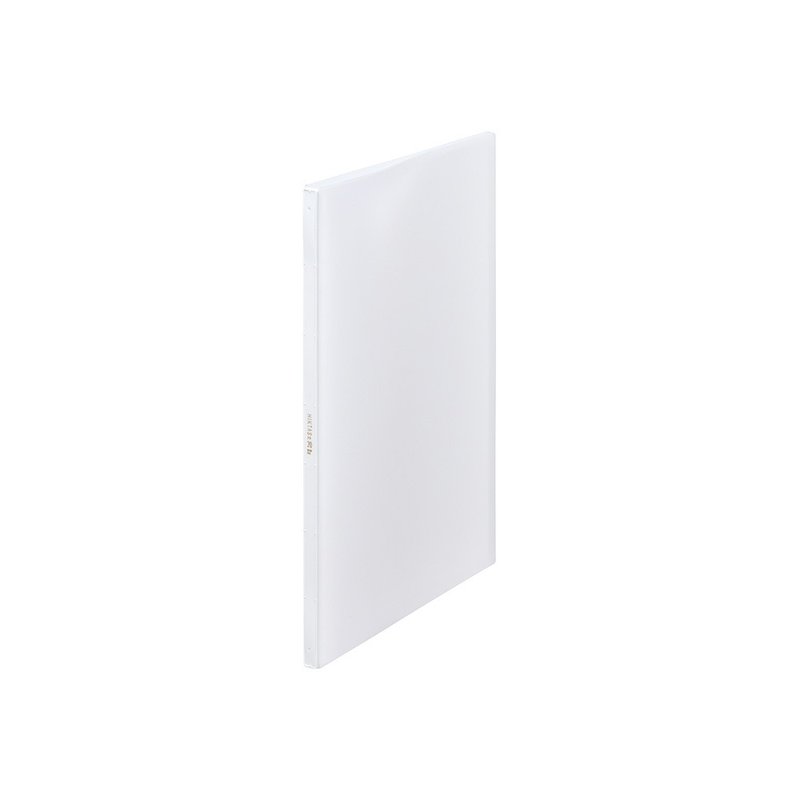 【KING JIM】HIKTAS 20 Pages Folder A4 White - Folders & Binders - Plastic White