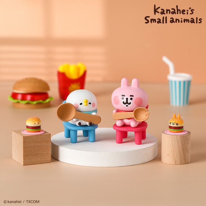 [Pre-order] Yanda Kanahei’s Small Animal Food Explorer P Assistant/Pink Bunny - ตุ๊กตา - พลาสติก หลากหลายสี