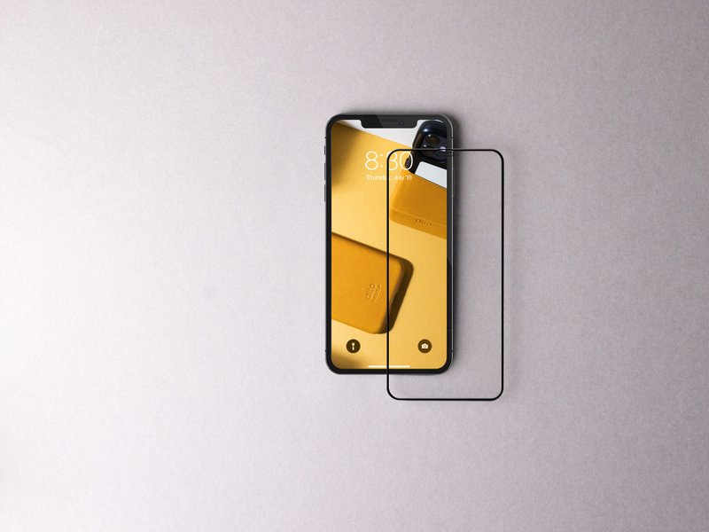 Alto iPhone 2.5D 鋼化玻璃保護貼 - 手機配件 - 玻璃 黑色