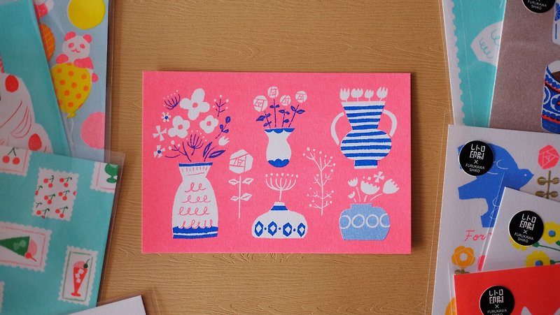 [古河紙工] RETRO Printing JAM×古川紙工 ポストカード - HJ021 - カード・はがき - 紙 